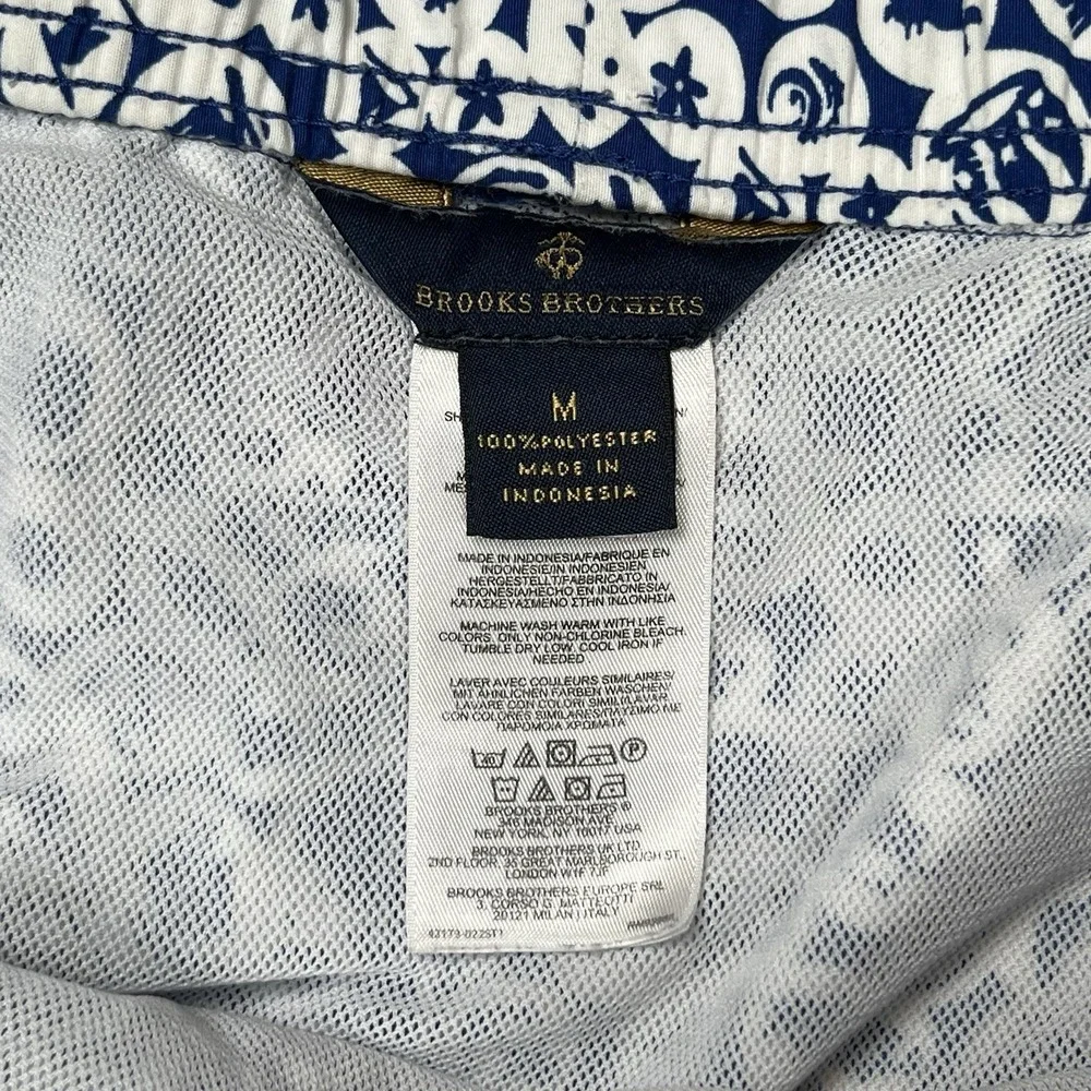 Brooks Brothers Men's Blue Montauk Seashell Lined 6